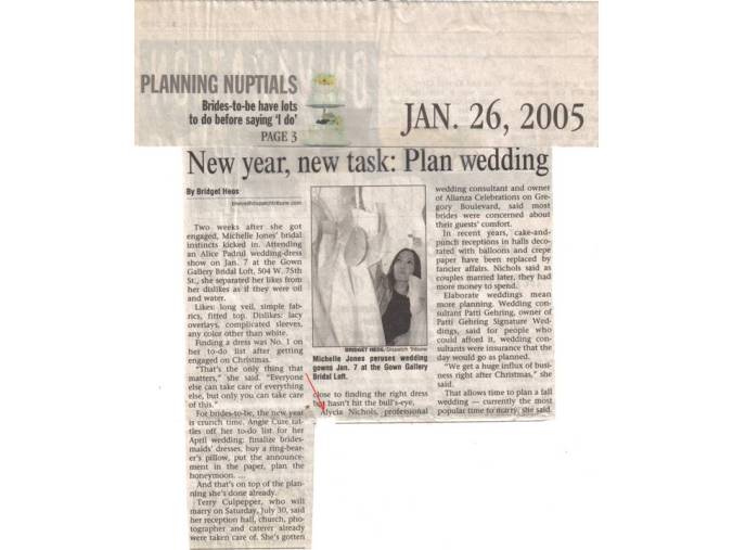 KC Star article - New Year, New Task, 1-26-2005