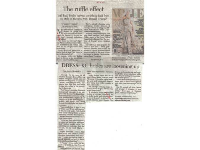 KC Star article - The Ruffle Effect - with arrows
