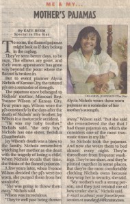 KC Star - Me & My Mother's Pajamas