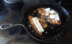 Tablescapes at Table Twenty-One, www.tabletwentyonetablescapes.wordpress.com: Chicken with Blue Cheese - chicken with blue cheese on top