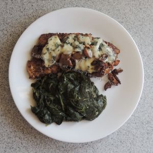 Tablescapes at Table Twenty-One, www.tabletwentyonetablescapes.wordpress.com: Chicken with Blue Cheese - Chicken with blue cheese