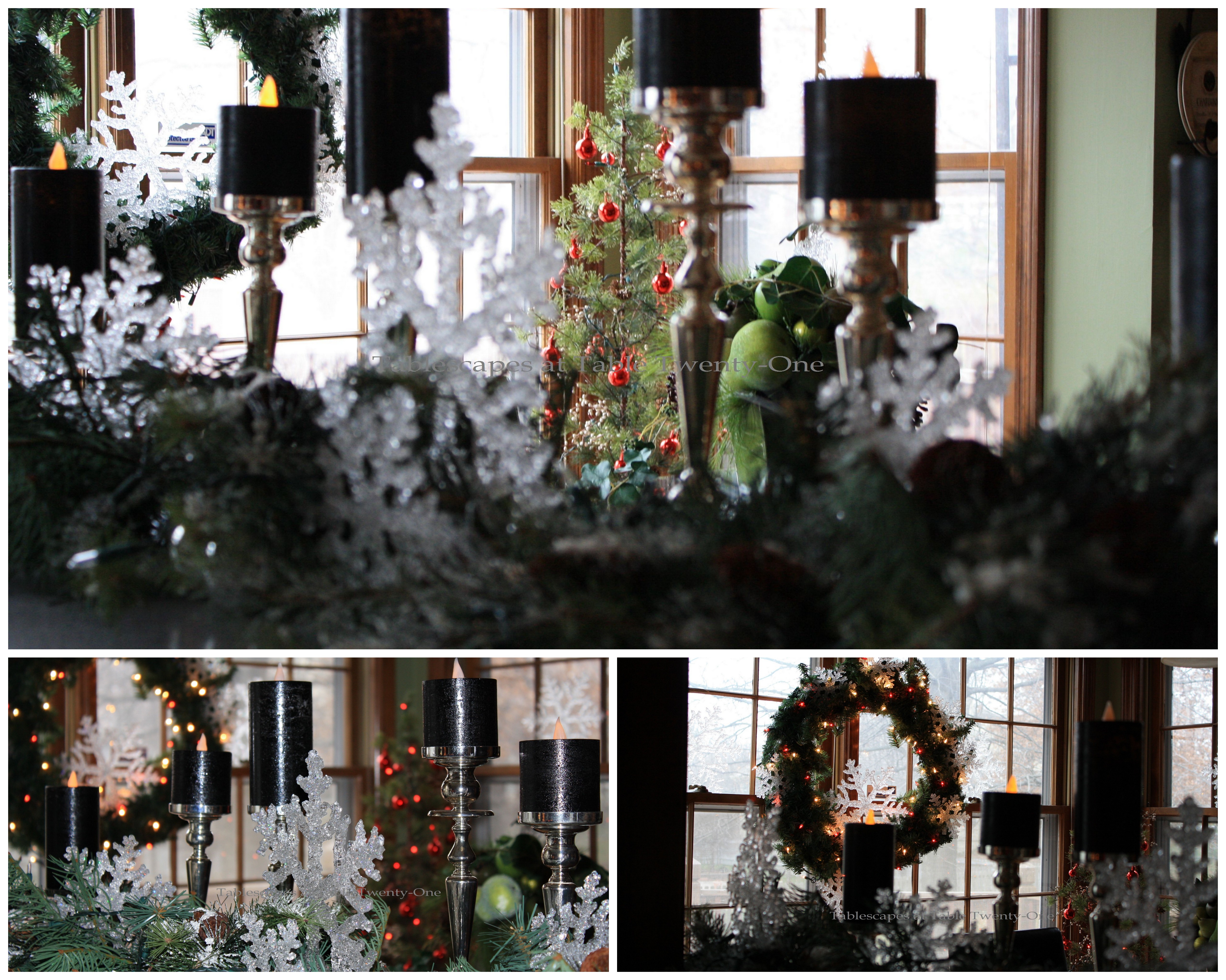 Breakfast bar vignette collage