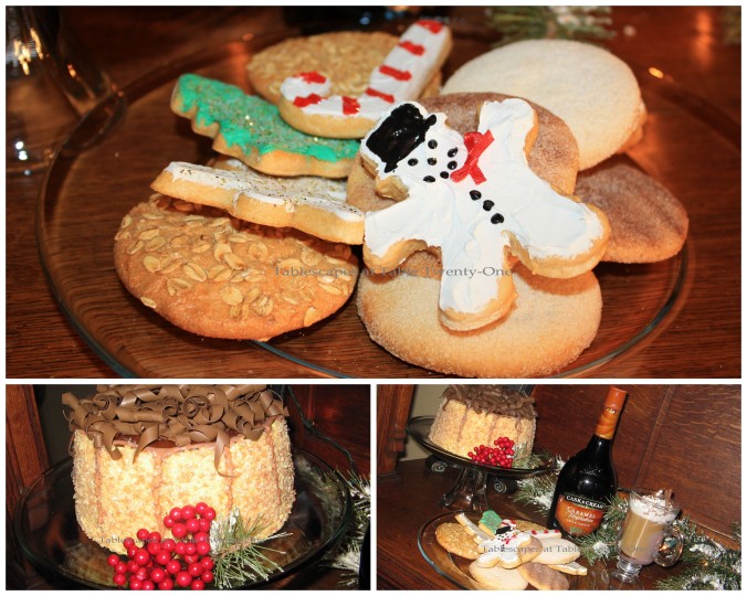 Cake & cookie collage