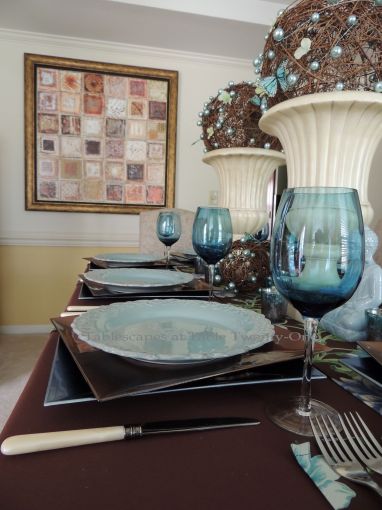 Tablescapes at Table Twenty-One: Float Like a Butterfly