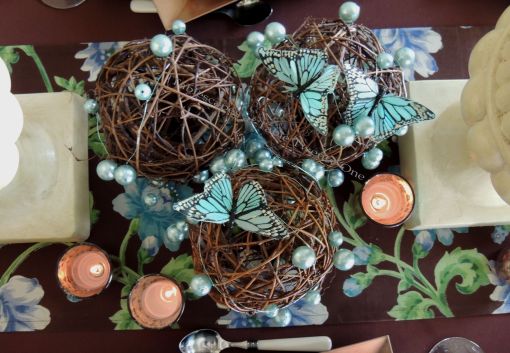 Tablescapes at Table Twenty-One: Float Like a Butterfly