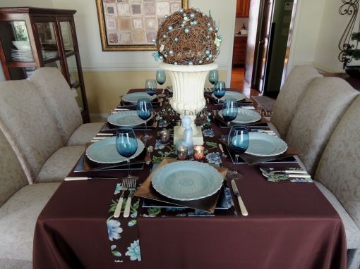 Tablescapes at Table Twenty-One: Float Like a Butterfly