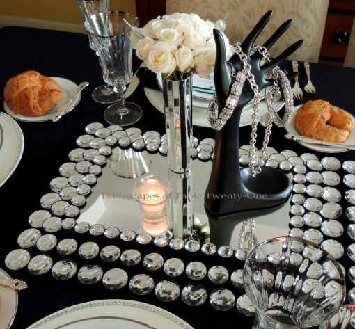 Tablescapes at Table Twenty-One - Breakfast at Tiffany's