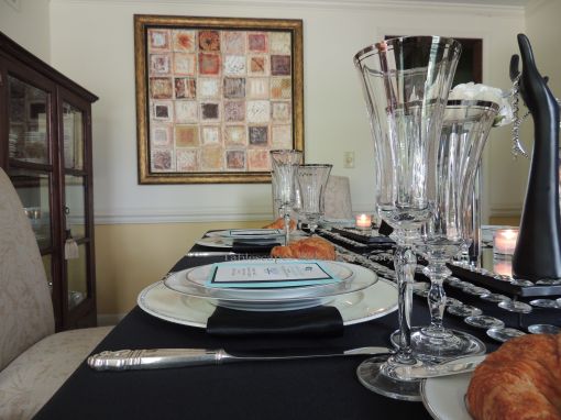 Tablescapes at Table Twenty-One - Breakfast at Tiffany's