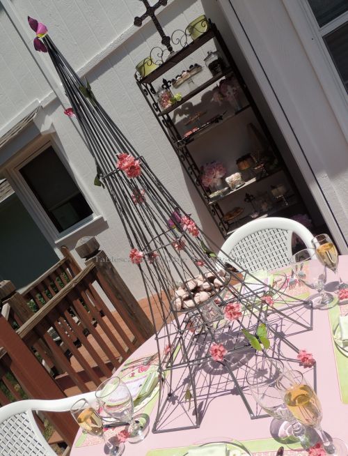 Patisserie de Paris centerpiece - Tablescapes at Table Twenty-One