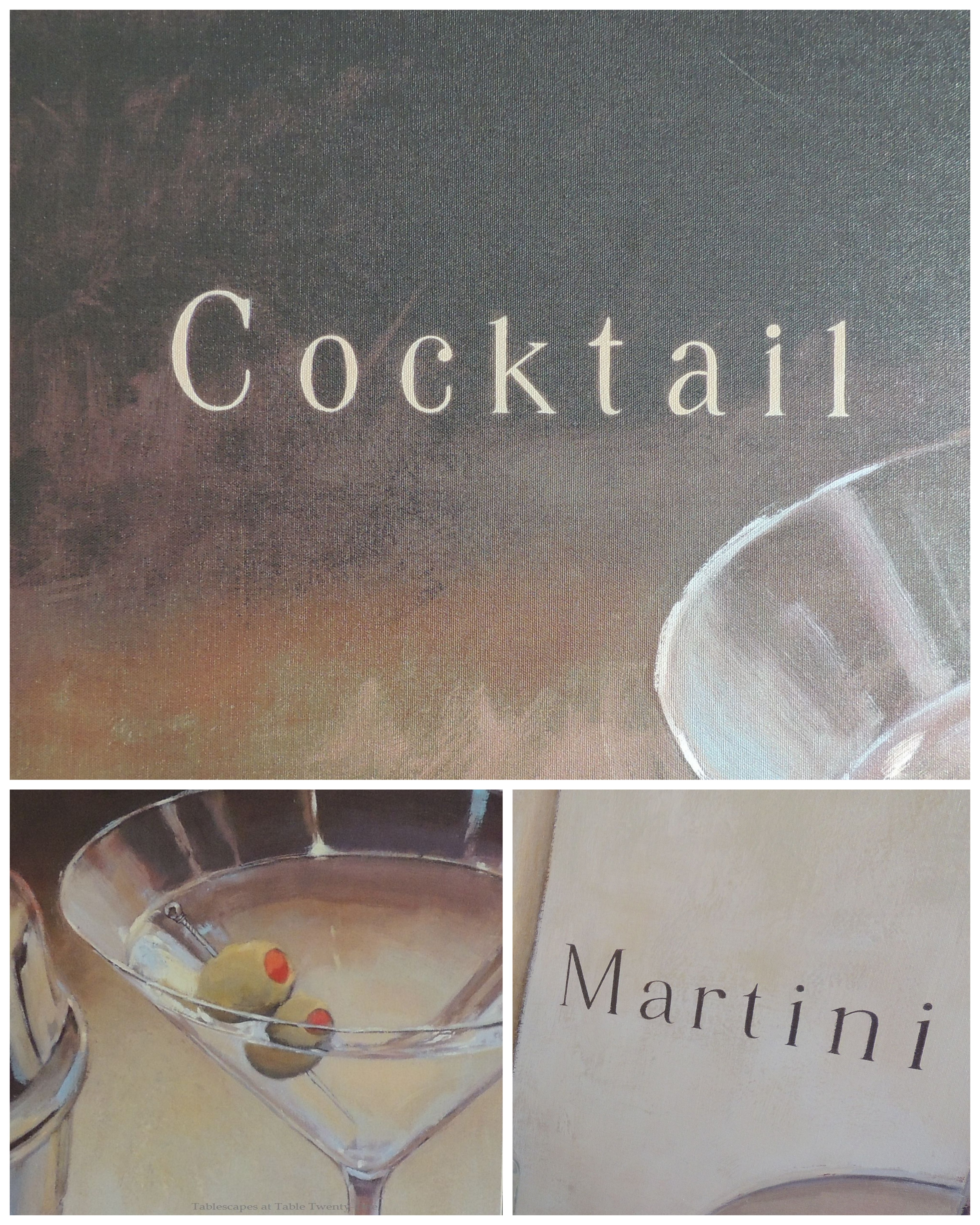 Tablescapes at Table Twenty-One, New Year’s Eve Tablescape – Hooray for Vodka!: Canvas collage