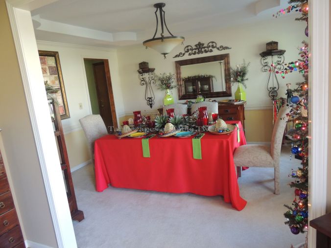 Tablescapes at Table Twenty-One – Christmas Fiesta: Full room