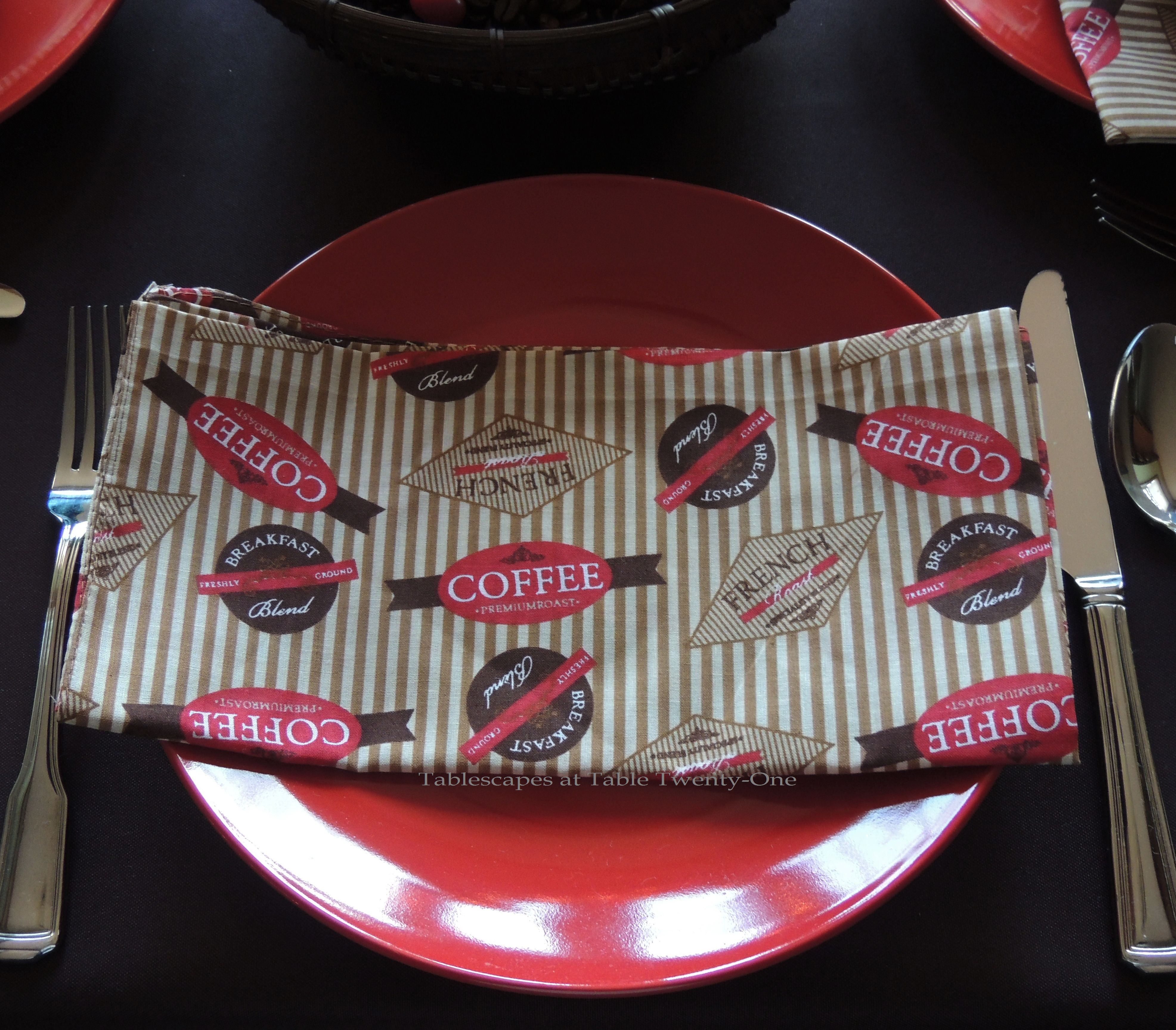 INSPIRATION: These fun bandanas to use as napkins found at Hobby Lobby over the summer.