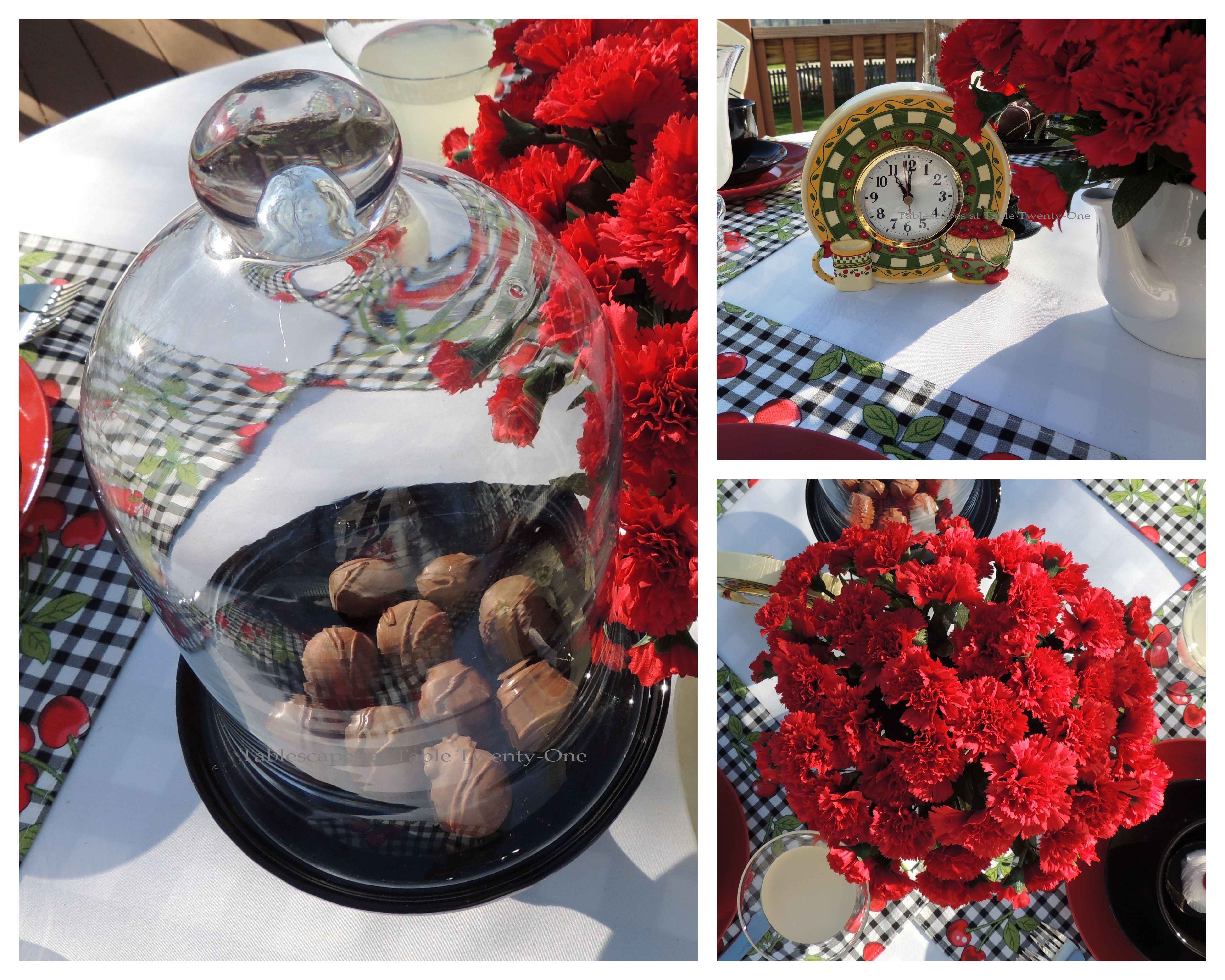 Tablescapes at Table Twenty-One, www.tabletwentyone.wordpress.com: Life Is Just a Chair of Bowlies -  Centerpiece collage