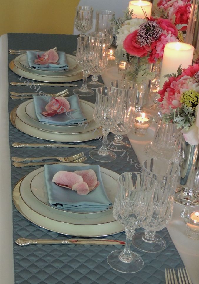 Tablescapes at Table Twenty-One, www.tabletwentyone.wordpress.com: My Sister’s Wedding China - Multiple place settings