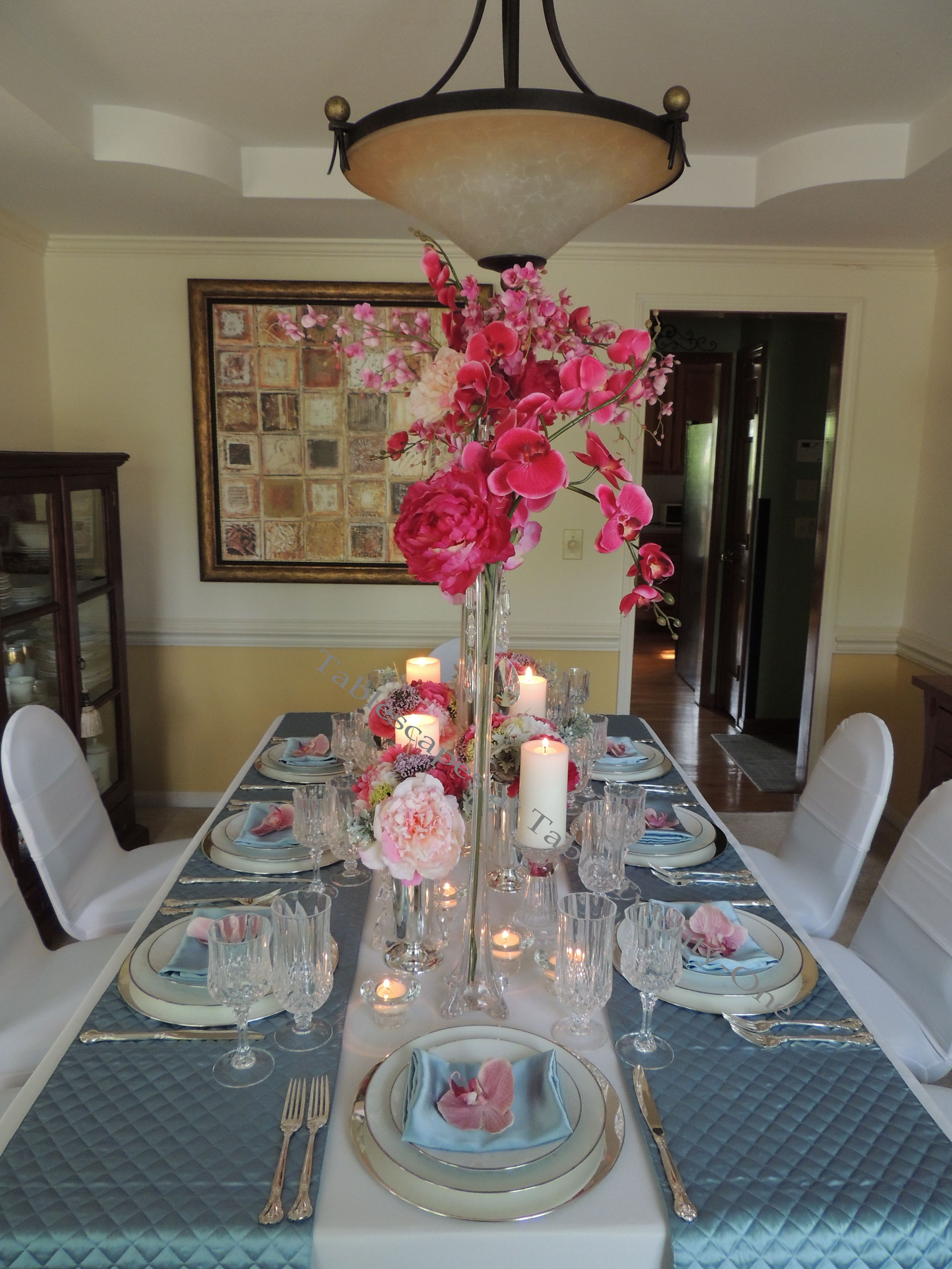 Tablescapes at Table Twenty-One, www.tabletwentyone.wordpress.com: My Sister’s Wedding China - Table