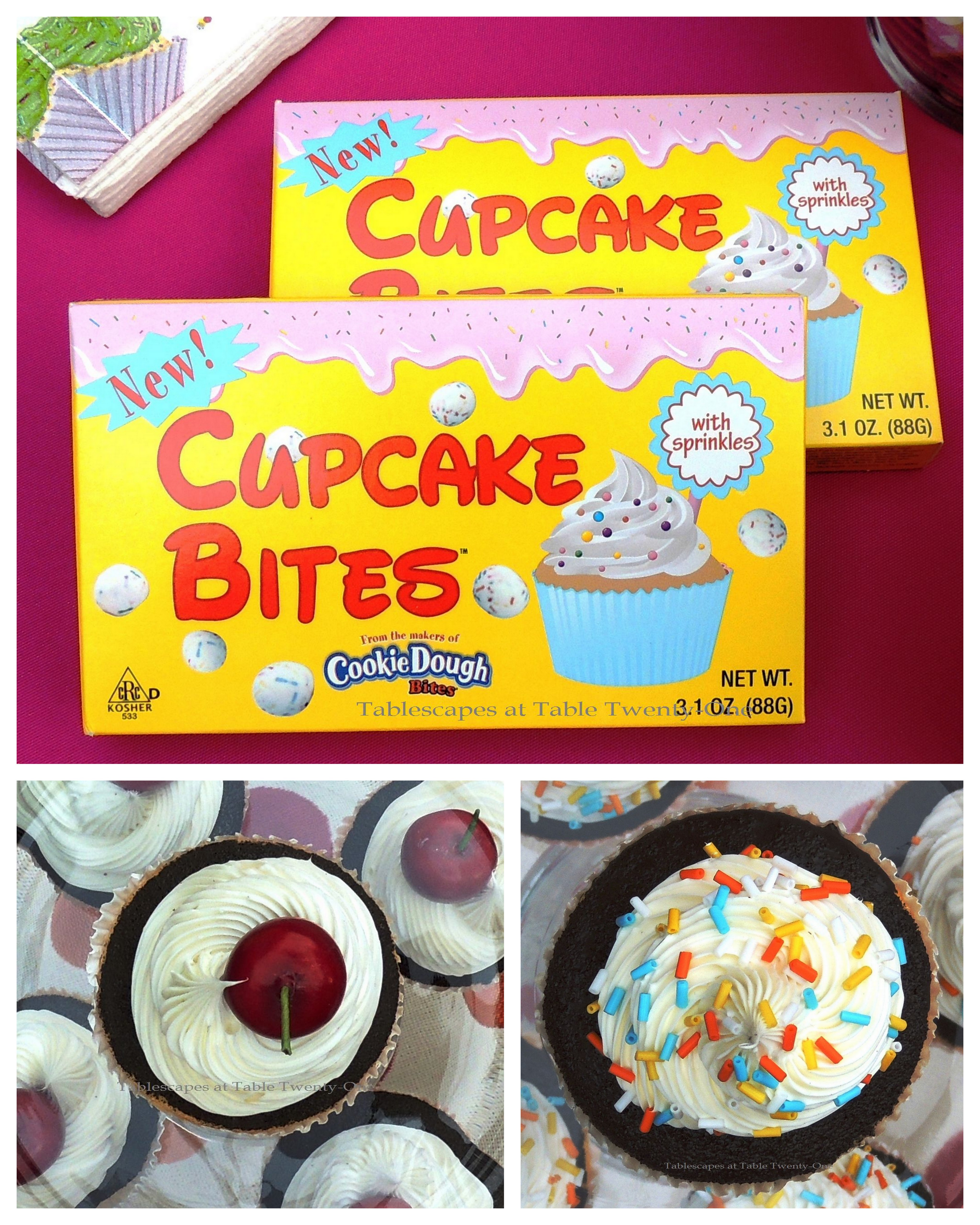 Tablescapes at Table Twenty-One, www.tabletwentyone.wordpress.com, Cupcake Colors - Cupcake collage