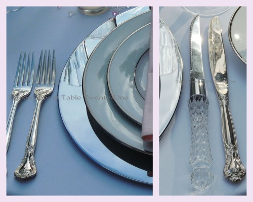 Tablescapes at Table Twenty-One, www.tabletwentyone.wordpress.com, Bald Is Beautiful: Flatware collage